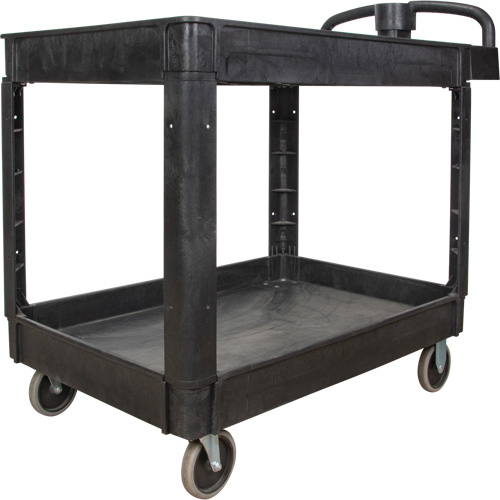 Chariot utilitaire, 2 tiers, 25-5/8" x 33-1/2" x 43-3/4", Capacit&eacute; 550 lb D. Morneault & Fils