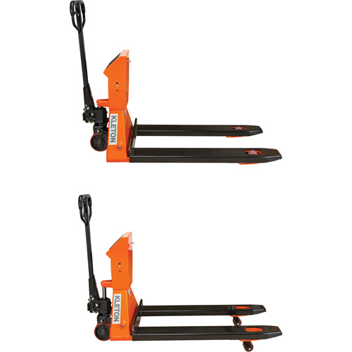 Transpalette &agrave; balance num&eacute;rique, 44,5" lo x 27,75" la, Capacit&eacute; de 4400 lb D. Morneault & Fils