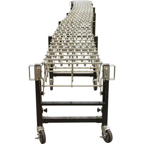 Expandable Conveyor, 18" W x 12' L, 200 lbs. per lin. ft. Capacity D. Morneault & Fils
