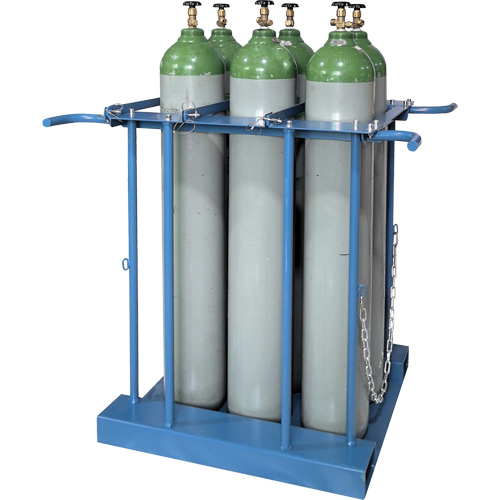 6-Cylinder Forklift Cylinder Storage Caddy D. Morneault & Fils