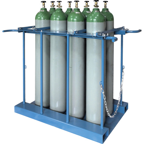 8-Cylinder Forklift Cylinder Storage Caddy D. Morneault & Fils
