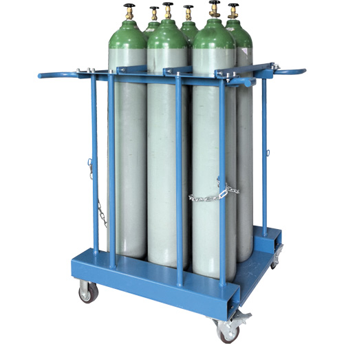 6-Cylinder Forklift Cylinder Storage Caddy D. Morneault & Fils