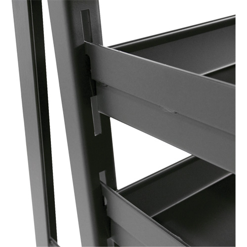 Single-Sided Heavy Duty A-Frame Cart with 6 Trays, 38" x 25" x 63", 2500 lbs. Capacity D. Morneault & Fils