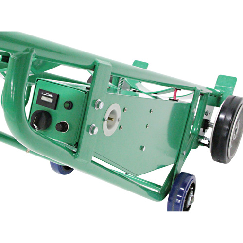 Diable pour baril motoris&eacute; avec roues pneumatiques D. Morneault & Fils