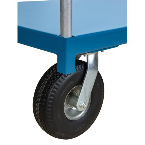 Outdoor Platform Truck, 60" L x 30" W, 1200 lbs. Capacity, Flat Free Casters D. Morneault & Fils