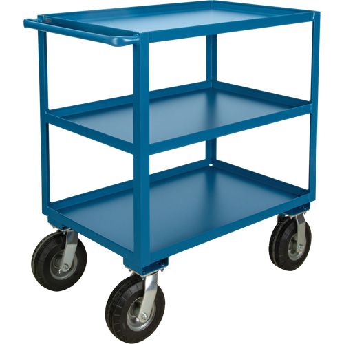  Chariot &agrave; tablettes pour l'ext&eacute;rieur, 3 Tiers, 24" la x 39" h x 39" p, Capacit&eacute; 1200 lb D. Morneault & Fils