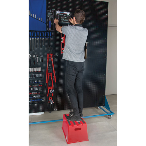 Industrial Step Stool, 20-7/8" x 12-3/16" x 12" High D. Morneault & Fils