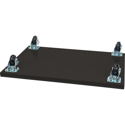 Socle roulant pour armoire, 18" la x 36" p x 1,375" h, Capacit&eacute; de 1000 lb D. Morneault & Fils
