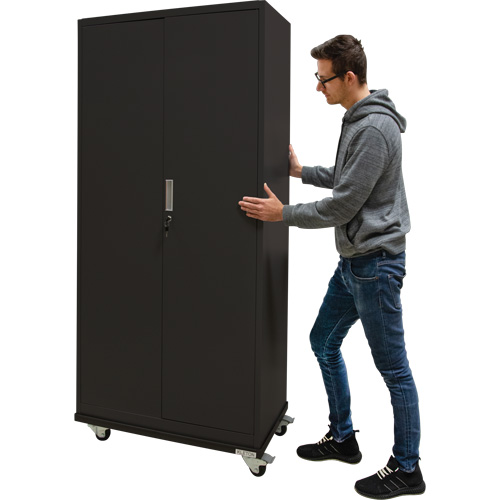 Socle roulant pour armoire, 18" la x 36" p x 1,375" h, Capacit&eacute; de 1000 lb D. Morneault & Fils