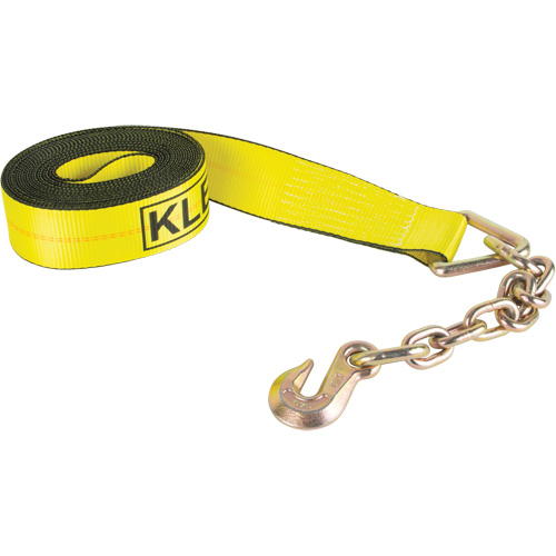 Logistic Strap, Chain Anchor, 30' W x 3" L, 5400 lbs. (2449 kg) Working Load Limit D. Morneault & Fils