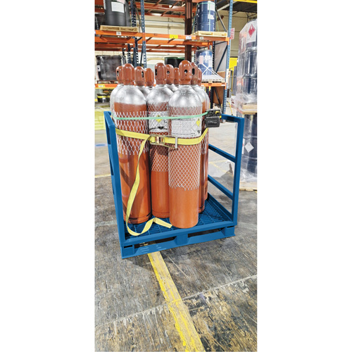 Palette pour bouteilles de gaz D. Morneault & Fils