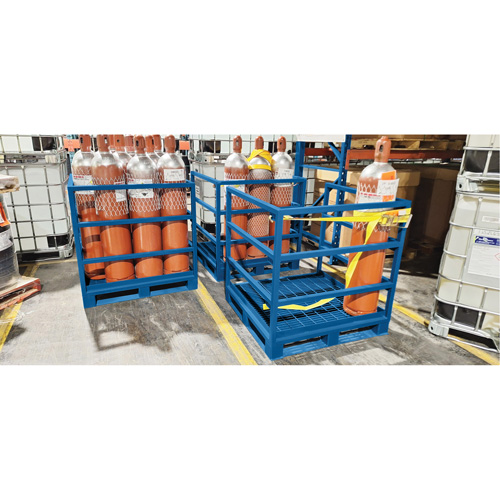 Palette pour bouteilles de gaz D. Morneault & Fils