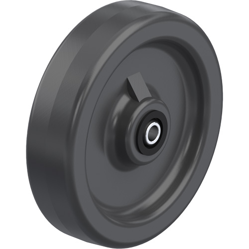Solid Black Phenolic Wheels D. Morneault & Fils