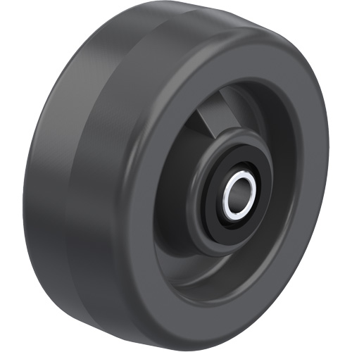 Solid Black Phenolic Wheels D. Morneault & Fils