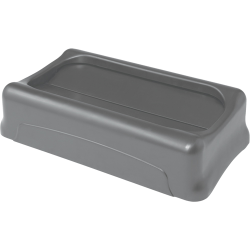 Slim Jim&reg; Top, Swing Lid, Plastic, Fits Container Size: 22" x 11" D. Morneault & Fils