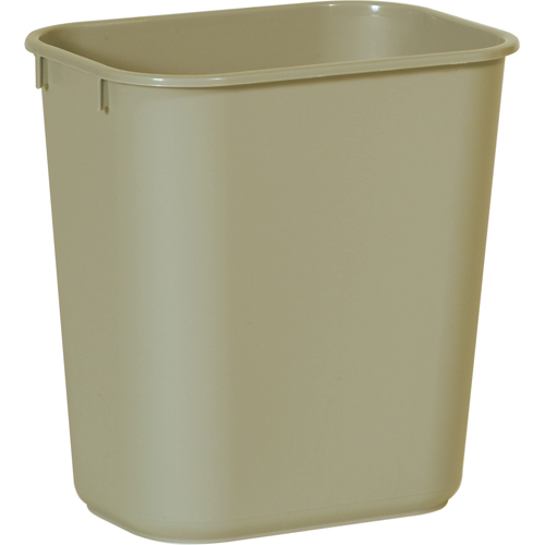 Corbeille &agrave; papier en plastique, 14 pintes, Plastique D. Morneault & Fils
