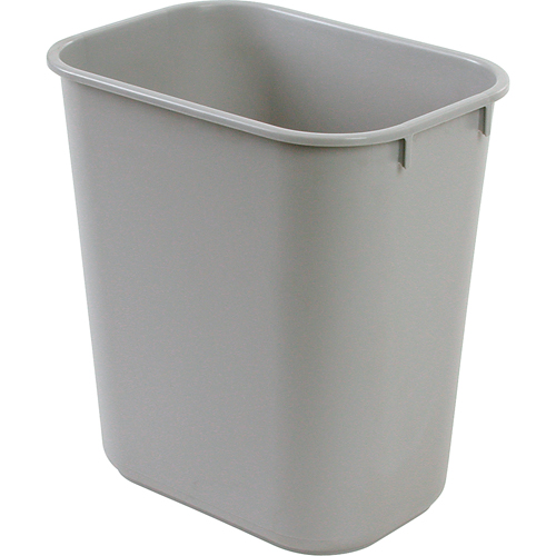 Corbeille &agrave; papier en plastique, 28 pintes, Plastique D. Morneault & Fils