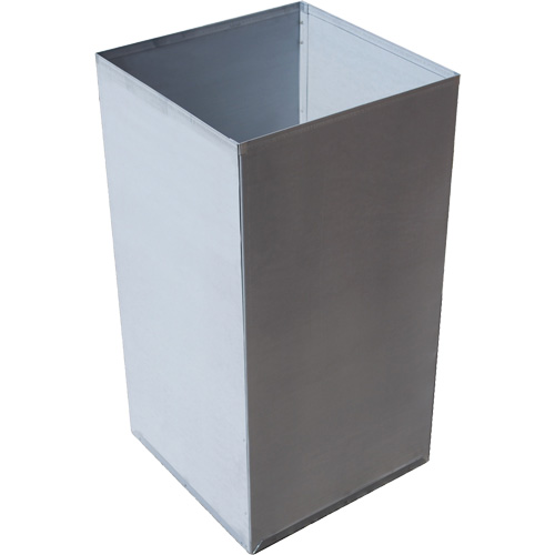 Steel Waste Containers, 28 US gal. D. Morneault & Fils