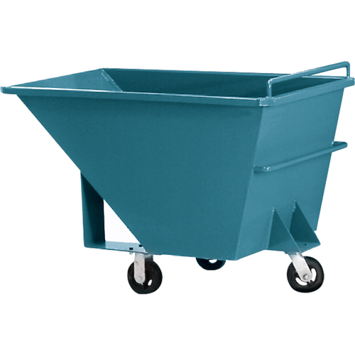 Chariot basculeur en acier, Acier, 1/2 vg³, Capacit&eacute; de charge de 2000 lb D. Morneault & Fils