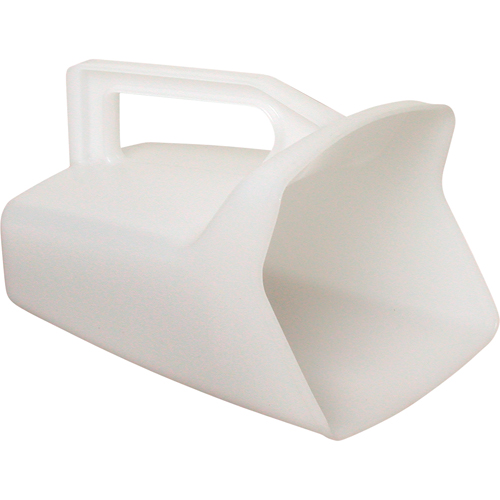 Scoop, Plastic, White, 64 oz. D. Morneault & Fils