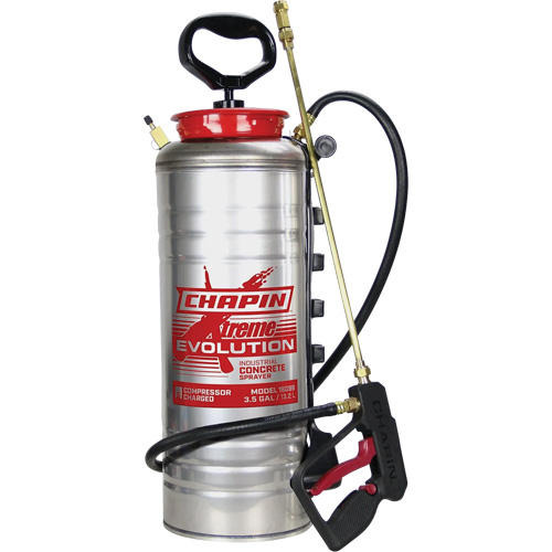 Evolution Concrete Tank Sprayer, 3.5 gal. (13.2 L), Stainless Steel, 19" Wand D. Morneault & Fils