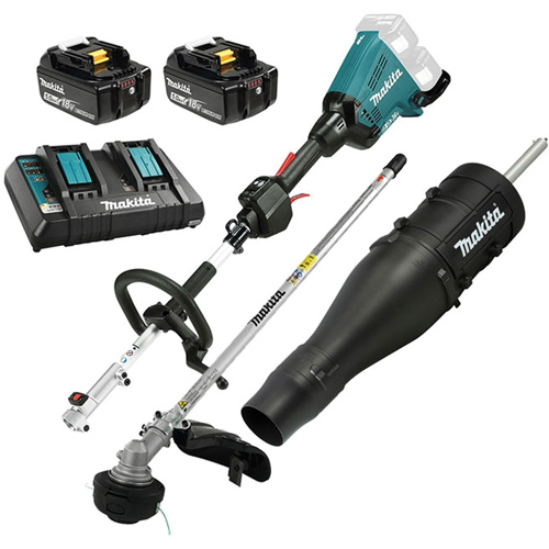 Ensemble de bloc d'alimentation sans balai &agrave; mandrin fendu LXT 5.0 Ah a/taille-haie EM405MP, &agrave; pile, 36 V D. Morneault & Fils