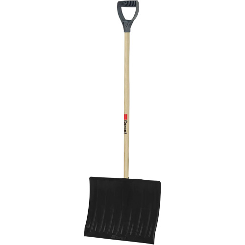 Nordic Snow Shovel, Polypropylene Blade, 17-3/4" Wide, D-Grip Handle D. Morneault & Fils