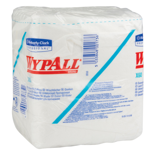 Serviette &agrave; mains X60, Tout usage, 12-1/2" lo x 12" la D. Morneault & Fils