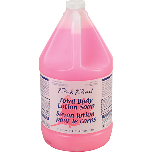Pink Pearl Total Body Lotion Soap, Liquid, 4 L, Scented D. Morneault & Fils