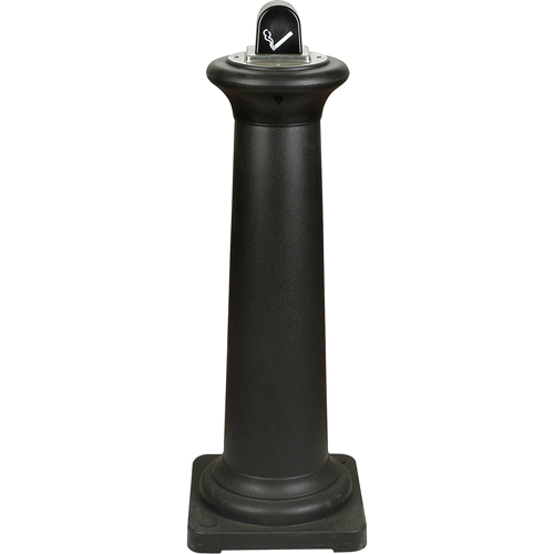 Groundskeeper Tuscan Cigarette Waste Collector, Free-Standing, Metal, 1 US gal. Capacity, 38-1/2" Height D. Morneault & Fils