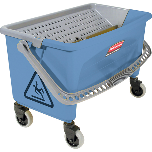 Microfibre Finishing Bucket, 10.75 US Gal. (43 qt.) Capacity, Blue D. Morneault & Fils