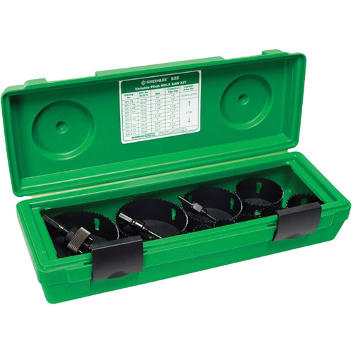 Bi-Metal Hole Saw Kit, 13 Pieces D. Morneault & Fils