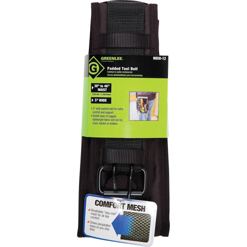 Ceinture porte-outils, Cuir, Noir D. Morneault & Fils