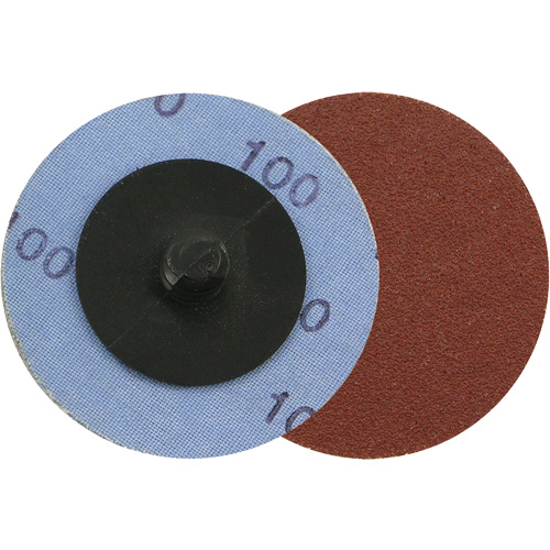 Disque de ponçage &agrave; support en tissu, 2" dia., Grain A50, Oxyde d'aluminium D. Morneault & Fils