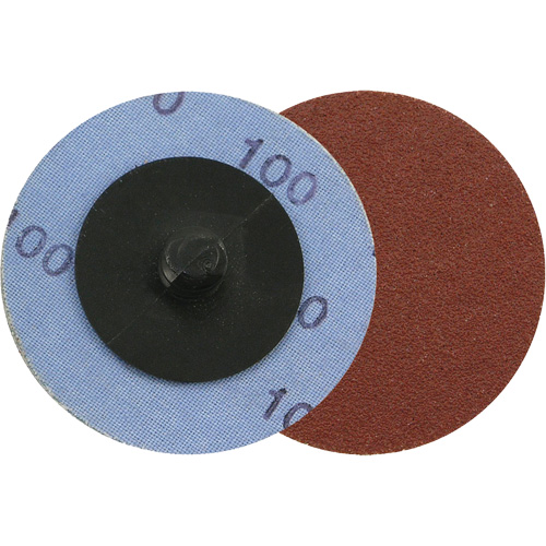 Disque de ponçage &agrave; support en tissu, 3" dia., Grain A80, Oxyde d'aluminium D. Morneault & Fils