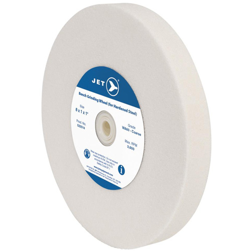 Bench Grinding Wheel, 6" x 1", 1" Arbor, Aluminum Oxide D. Morneault & Fils