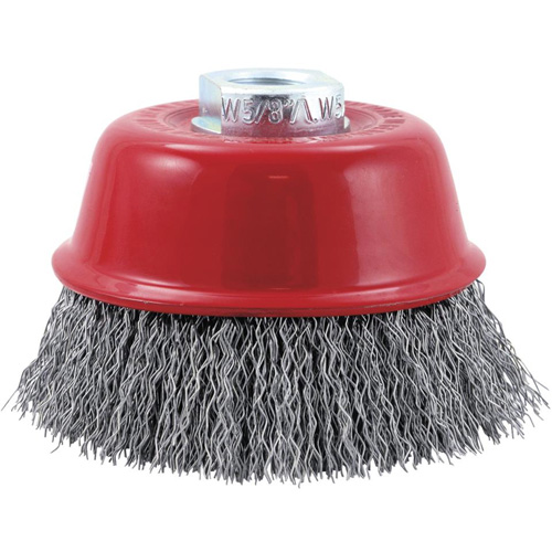Brosse-boisseau &agrave; fils cr&ecirc;p&eacute;s, 3-1/4", Fils 0,014" D. Morneault & Fils