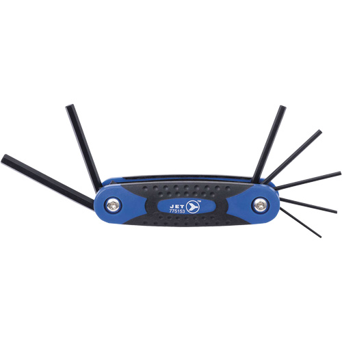 JFHK-7M Folding Hex Key Set, 7 Pcs., Metric D. Morneault & Fils