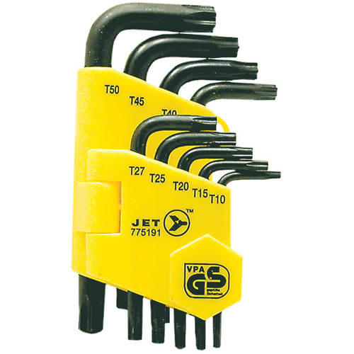 Jeu de cl&eacute;s inviolables JTK-9TP (9 morceaux), 9 mcx, Torx D. Morneault & Fils