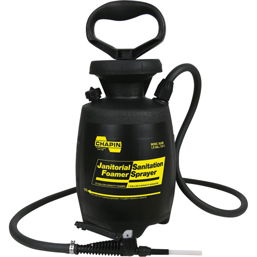 Dual Sprayers/Foamers, 1 gal. (4 L), Plastic, 12" Wand D. Morneault & Fils