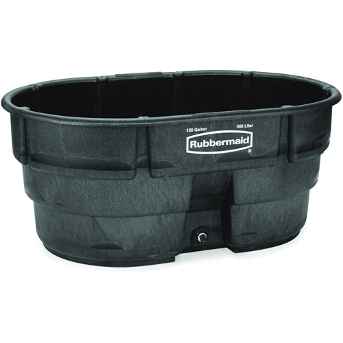 R&eacute;servoir de stockage, 39" p x 58" la x 25" h, Capacit&eacute; 1200 lb, Noir D. Morneault & Fils