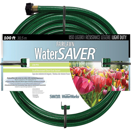 Fairlawn Watersaver Light Duty Garden Hoses, Nylon, 1/2" dia. x 100' D. Morneault & Fils