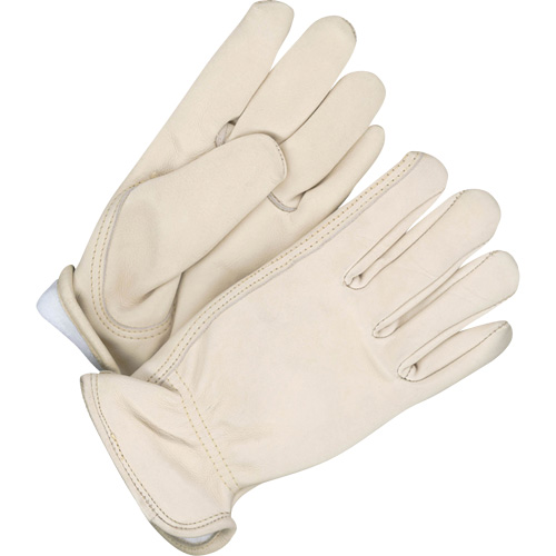 Gants de conducteur isol&eacute;s pour femmes, 8, Paume en Cuir fleur de vache, Molleton D. Morneault & Fils