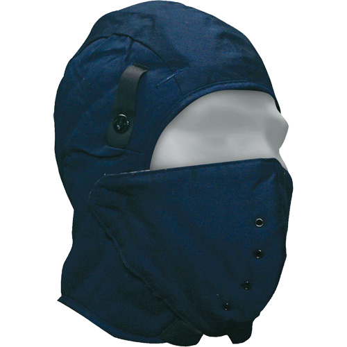 Classic Hardhat Liner with Face Mask, Fleece/Cotton Lining, One Size D. Morneault & Fils