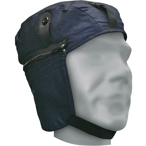 Doublure classique pour casque avec rallonge pour oreilles, Doublure en Molleton/Coton, Taille unique D. Morneault & Fils