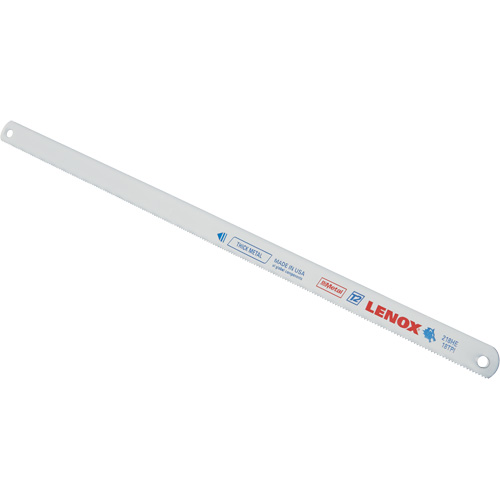 Hacksaw Blades, Bi-Metal, 12" L, 18 TPI D. Morneault & Fils