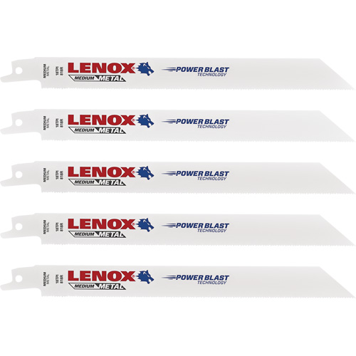 Lame de scie alternative, Bim&eacute;tal, 18 Dents par pouce, 8" lo x 3/4" la D. Morneault & Fils