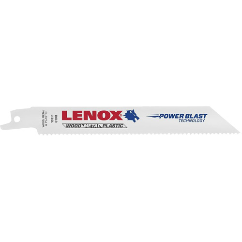 Lames de scie alternative dusage g&eacute;n&eacute;ral, Bim&eacute;tal, 10 Dents par pouce, 8" lo x 3/4" la D. Morneault & Fils
