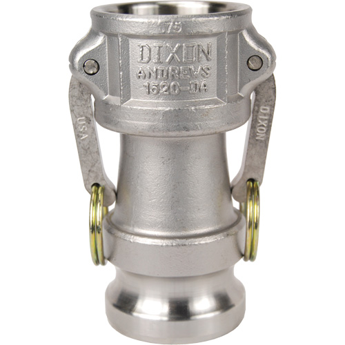 Coupleur &agrave; came et cannelure x adaptateur Dixon D. Morneault & Fils