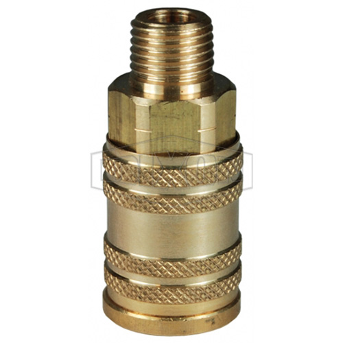 Coupleur pneumatique manuel ARO de s&eacute;rie M, 1/4" D. Morneault & Fils